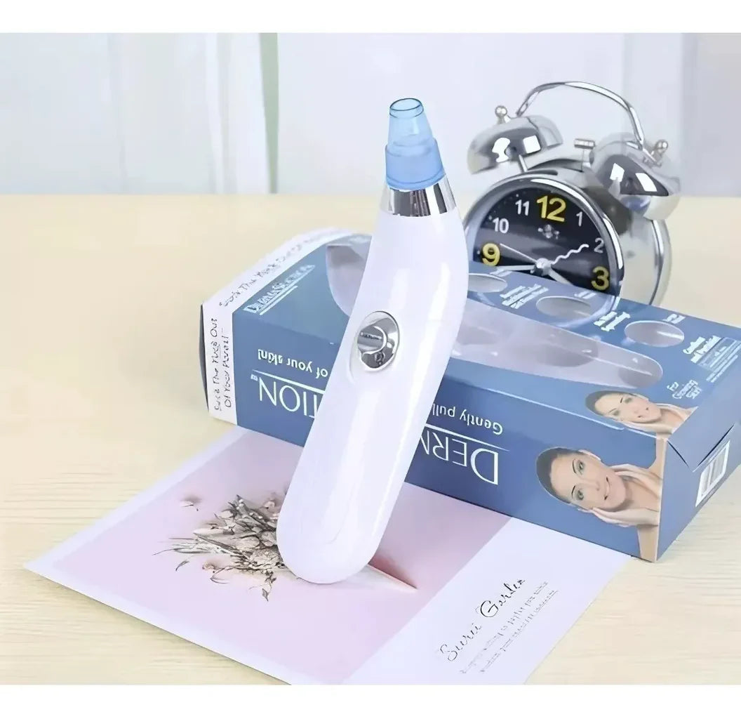 USB Pro Blackhead Suction Machine - Removes Acne, Oil and Cleans Pores with 4 Interchangeable Heads