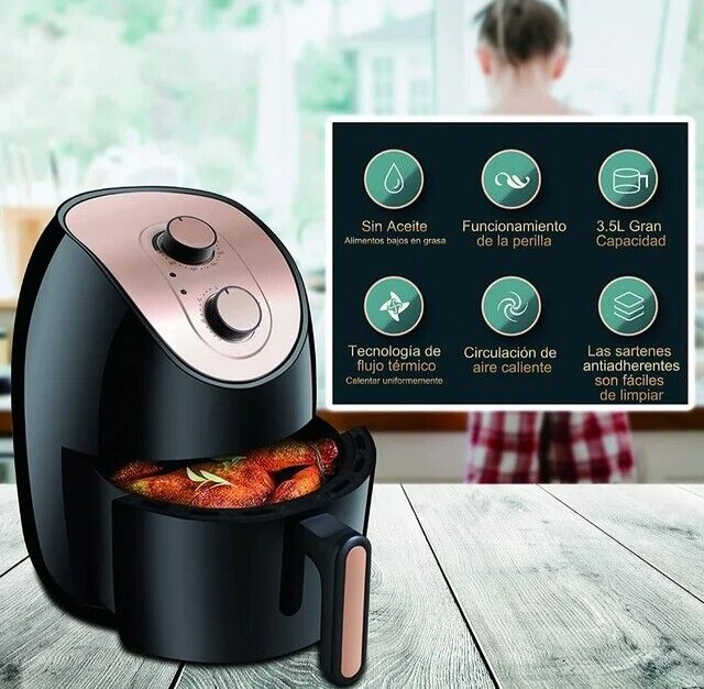 Air Fryer 4L - Cozinha Saudável com Até 99% Menos Gordura