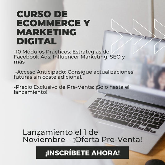 Curso de Ecommerce e Marketing Digital – Treinamento Completo pela Escriv Ecom [Pré-Venda Especial]