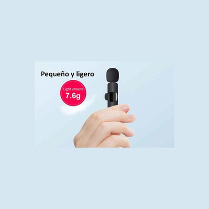 K9 Wireless Mobile Microphone - Compatible with iPhone and Android - Professional Quality for Videos, Podcasts and More