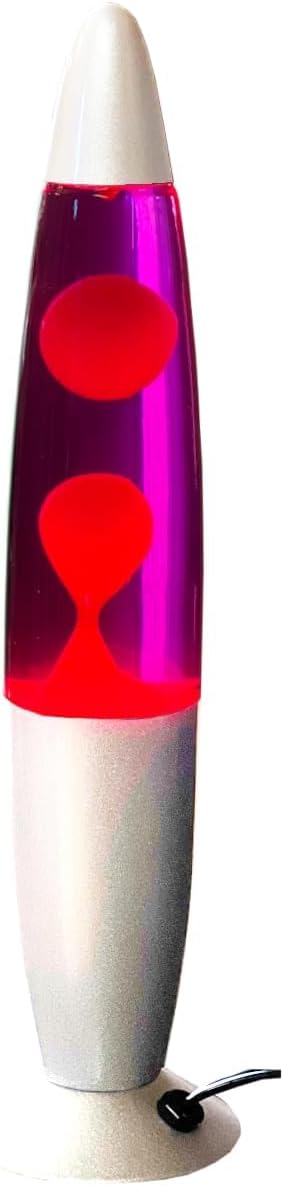 Red Lava Lamp: Ideal and Relaxing Decoration for Home and Office