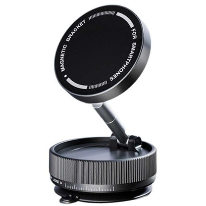Soporte Magnético para Teléfono con Ventosa al Vacío – Diseño Compacto y Estable para Coche