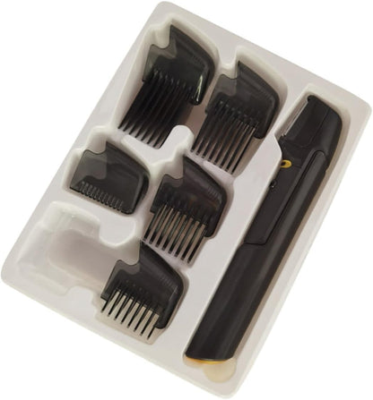 Máquina de cortar cabelo profissional para homens - Kit de corte de cabelo sem fio de alto desempenho