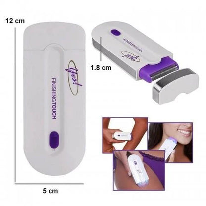 Depilação com sensor de luz