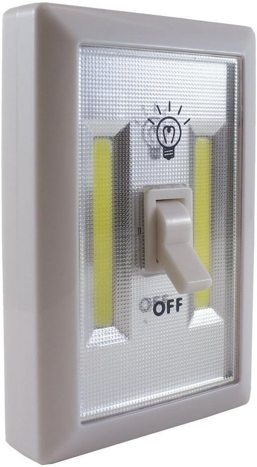 Promier 200 Lumens Wireless Light Switch - Quick Installation with Magnet and 4U Hook.