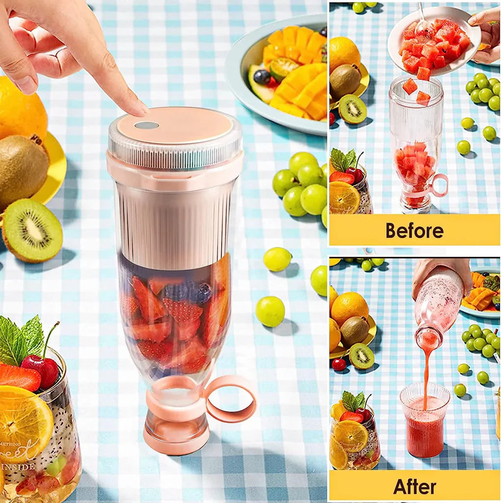 Portable USB Blender: Your Travel Companion for Smoothies and Fresh Juices