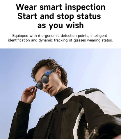 Gafas Inteligentes 4K Ultra HD EBOX – Cámara 8MP, Traducción IA y Música Bluetooth