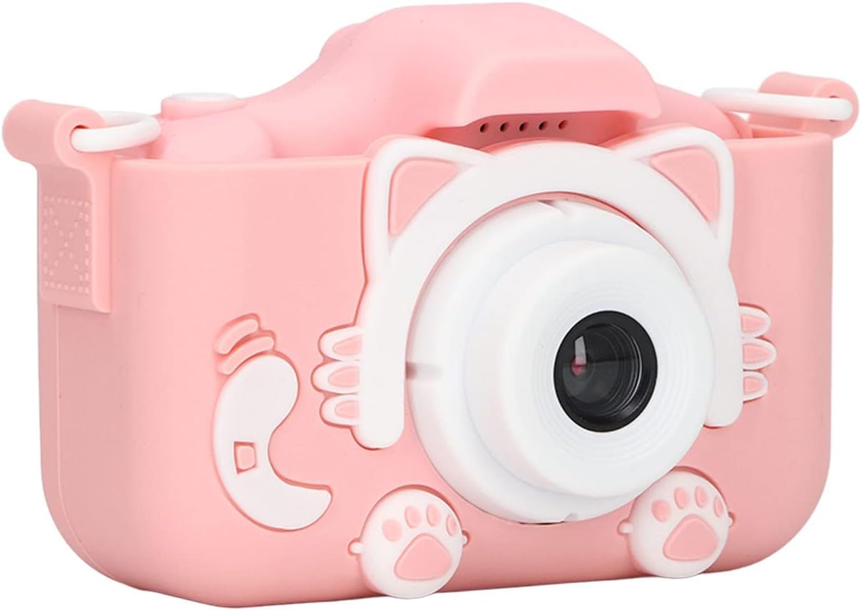 Cámara para Niños 20MP HD 2.0” + Tarjeta 32GB – Azul y Rosa, Compacta y Divertida