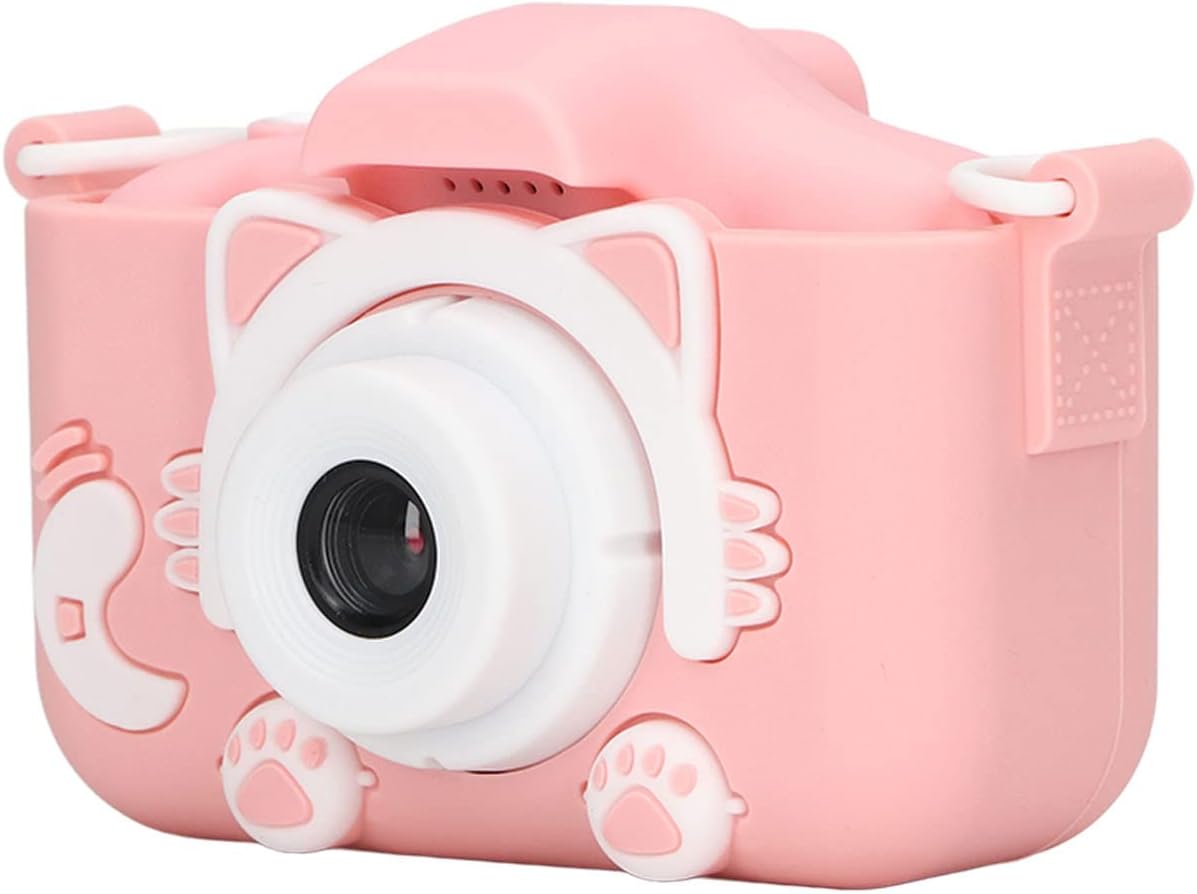 Cámara para Niños 20MP HD 2.0” + Tarjeta 32GB – Azul y Rosa, Compacta y Divertida