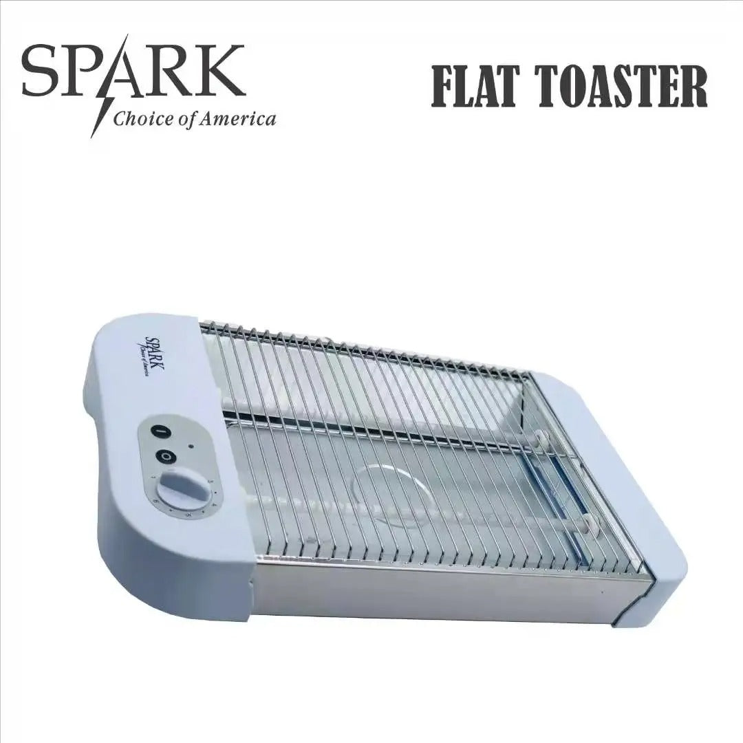 SPARK - Torradeira plana de 600 W para todos os tipos de pão